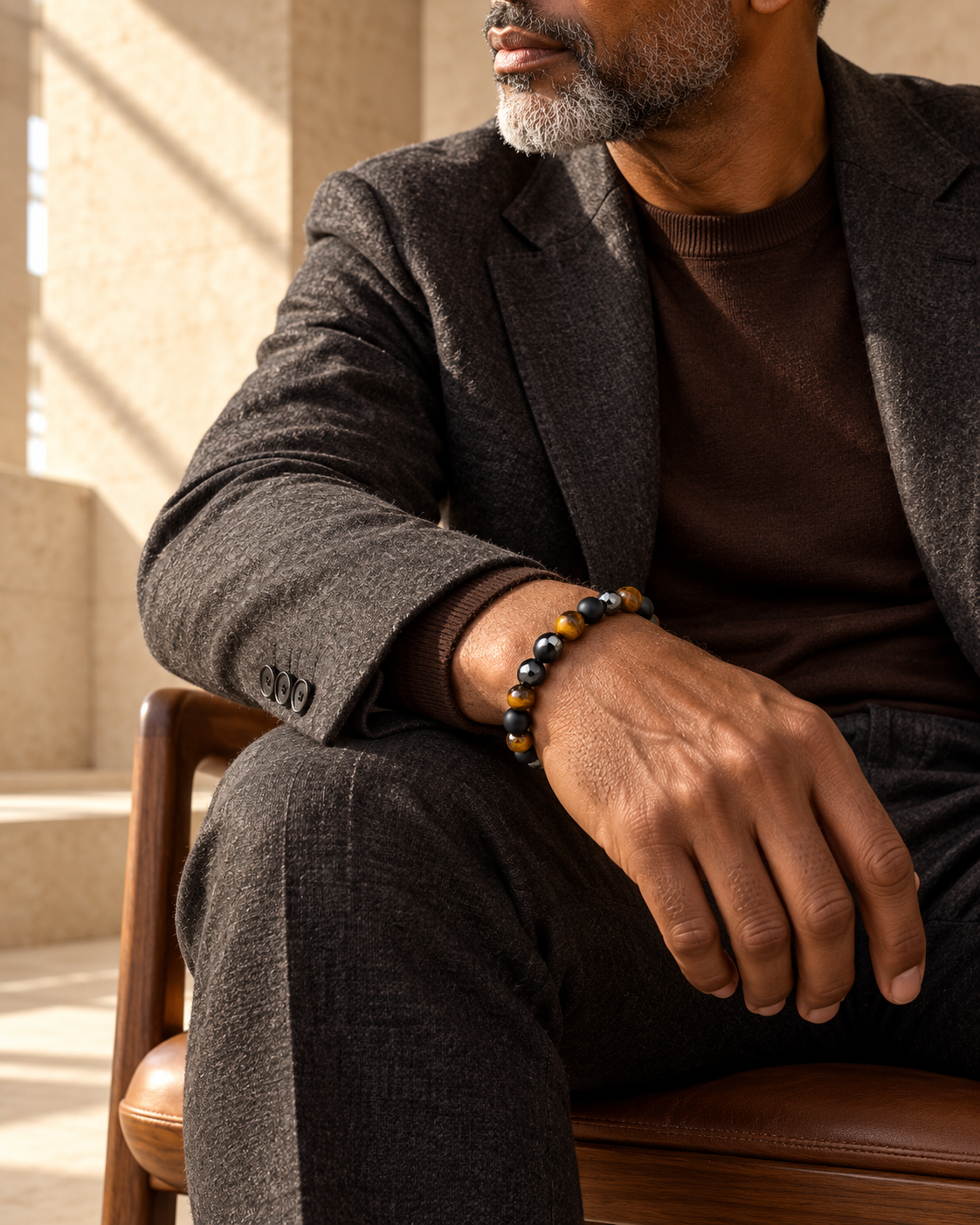 LIENNE — bracelet Triade porté