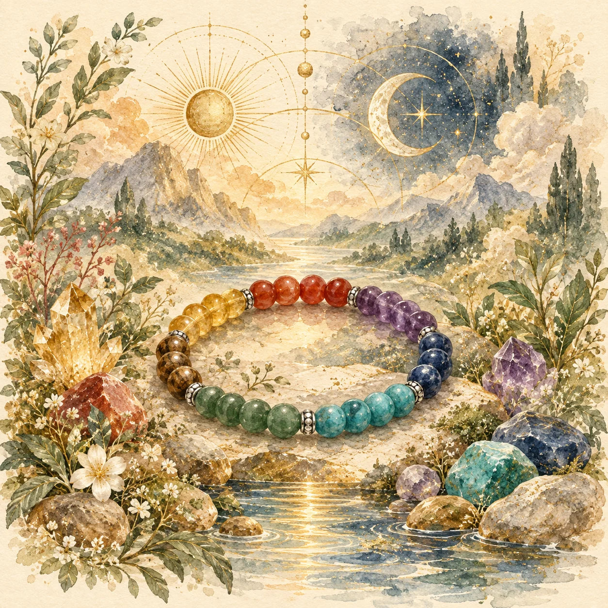 Un lien aux chakras
