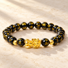 Richesse — Bracelet Pacte | Obsidienne et Pixiu