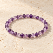 Bracelet amincissant aux 2 améthystes