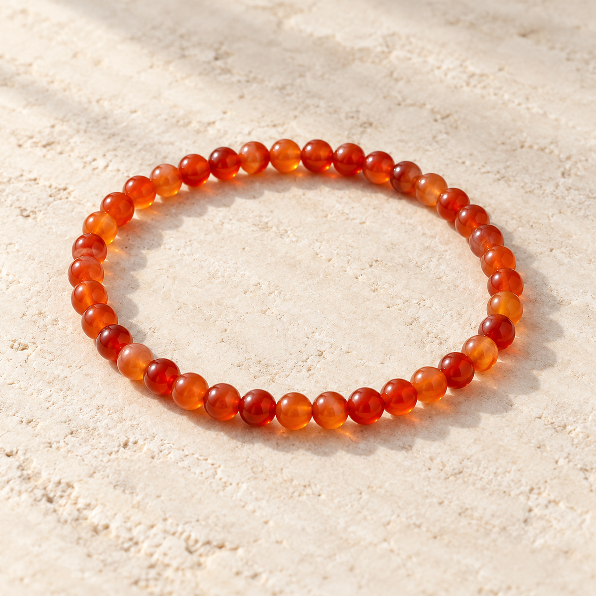 Confiance — Bracelet Élan | Cornaline · petites perles