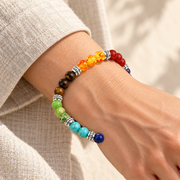 Sept chakras — Bracelet Harmonie | Bracelet multicolore