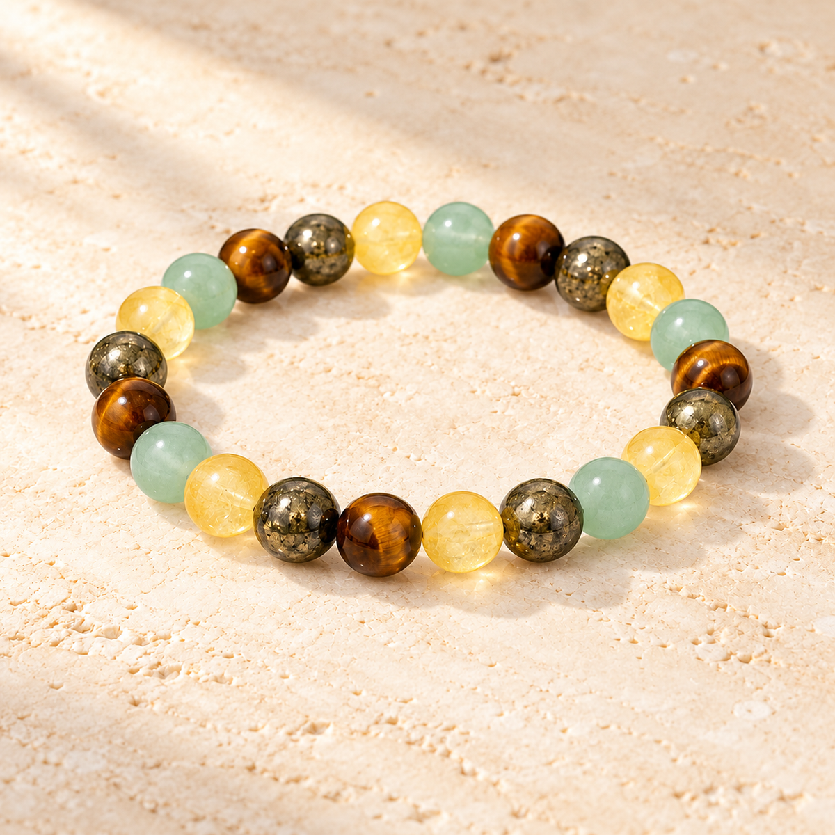 Abondance — Bracelet Essor | Pierres multicolores
