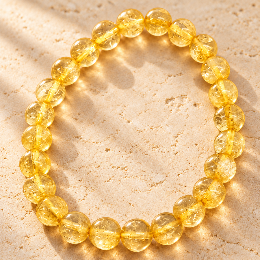 Abondance — Bracelet Solaire | Citrine
