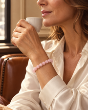 Amour de soi — Bracelet Cœur tendre | Opale rose